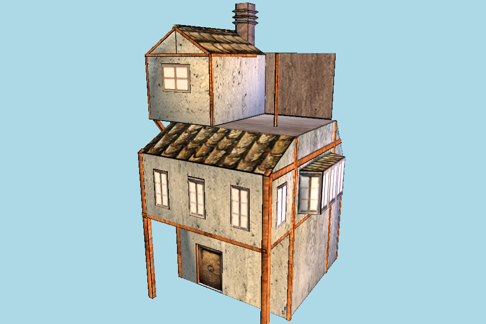 House Building 3d model